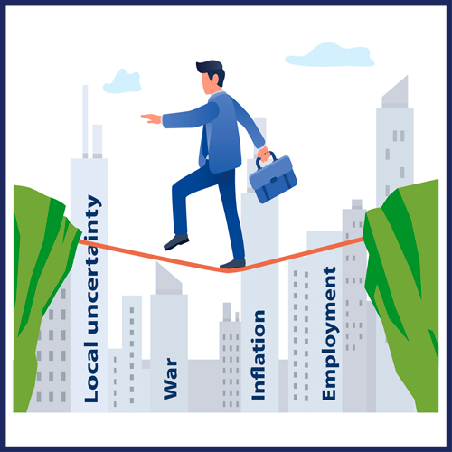 The economy is subject to important risks that might affect the correction of those macroeconomic imbalances.