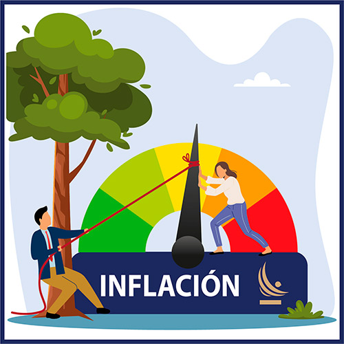 La inflación ha seguido disminuyendo, aunque continúa alta. La política monetaria del Banco Central ha tenido un rol relevante en su descenso.