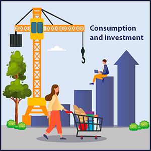 Economic activity has performed in line with forecasts, although with higher consumption and investment.