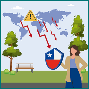 The main risk to local financial stability continues to be an abrupt tightening of financing conditions due to a deterioration in the external scenario.